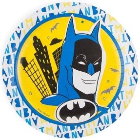 Набор бум тарелок Бэтмен Комиксы 18см6шт